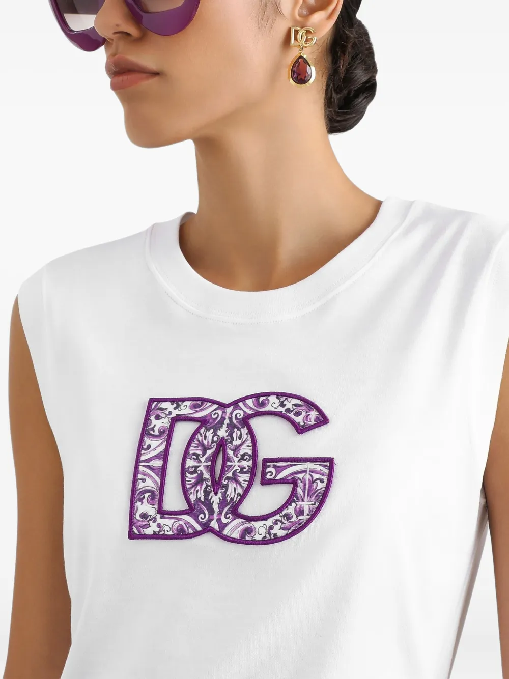 Dolce & Gabbana Katoenen T-shirt Wit