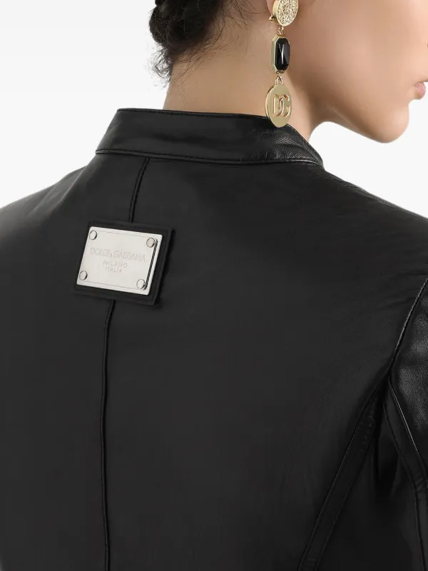 Dolce & Gabbana ライダースジャケット | ブラック | FARFETCH JP