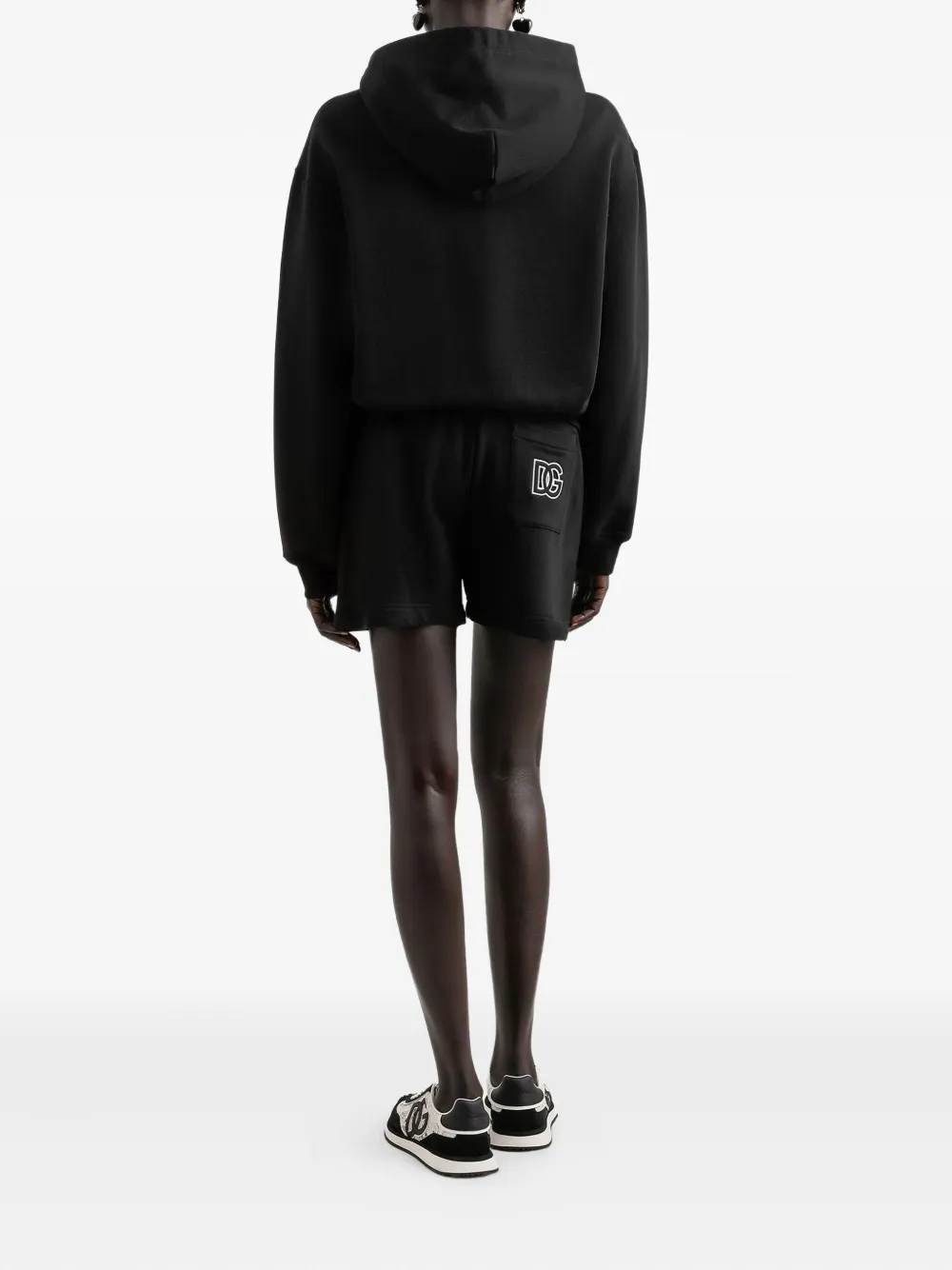 Dolce & Gabbana Katoenen hoodie Zwart