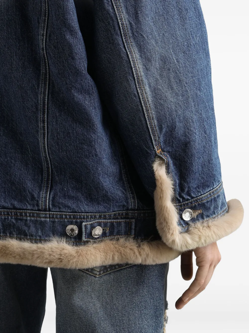Dolce & Gabbana Denim jack Blauw