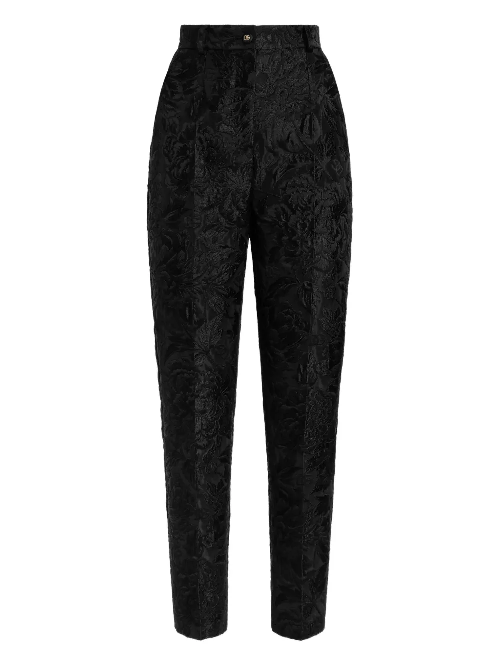 Dolce & Gabbana Broek met jacquard Zwart