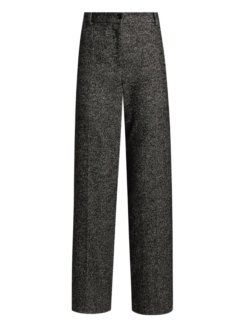 Dolce & Gabbana herringbone-pattern trousers | Black | Image 1
