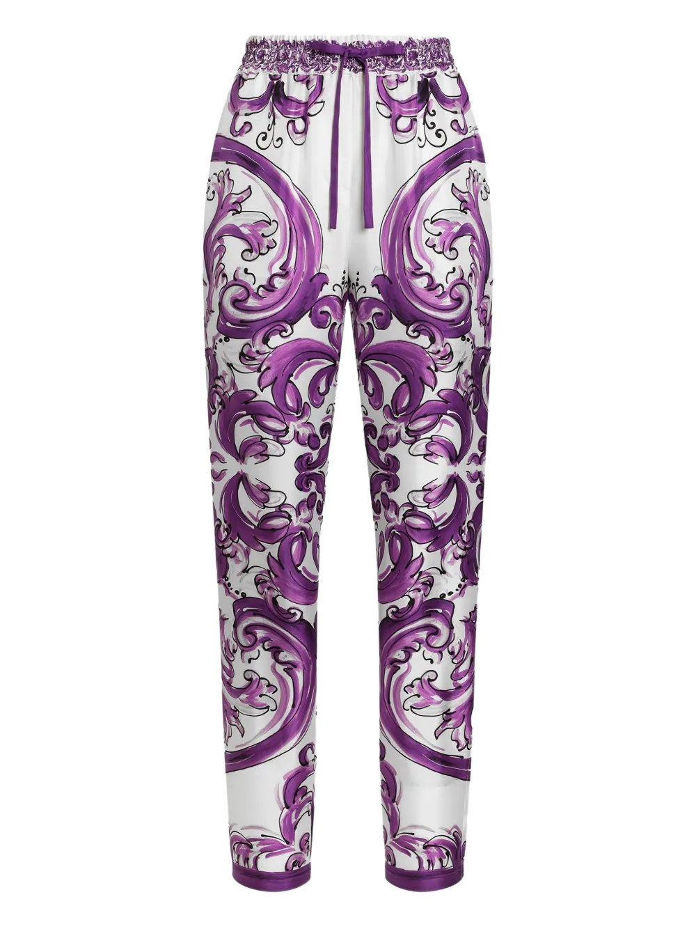 Dolce & Gabbana silk trousers | White | Image 1