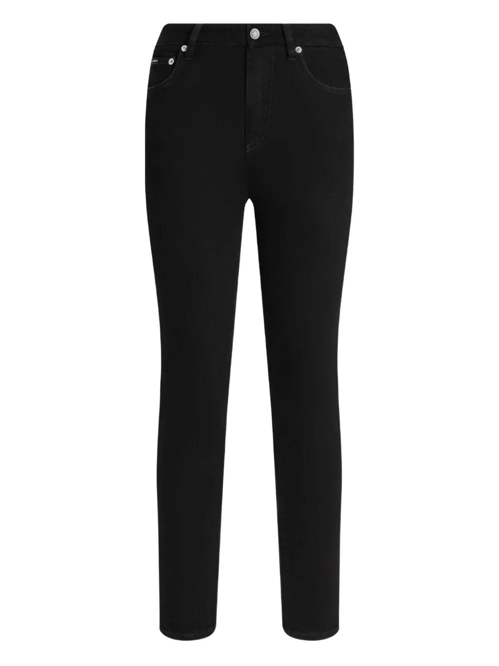 Dolce & Gabbana High-rise Jeans In Black