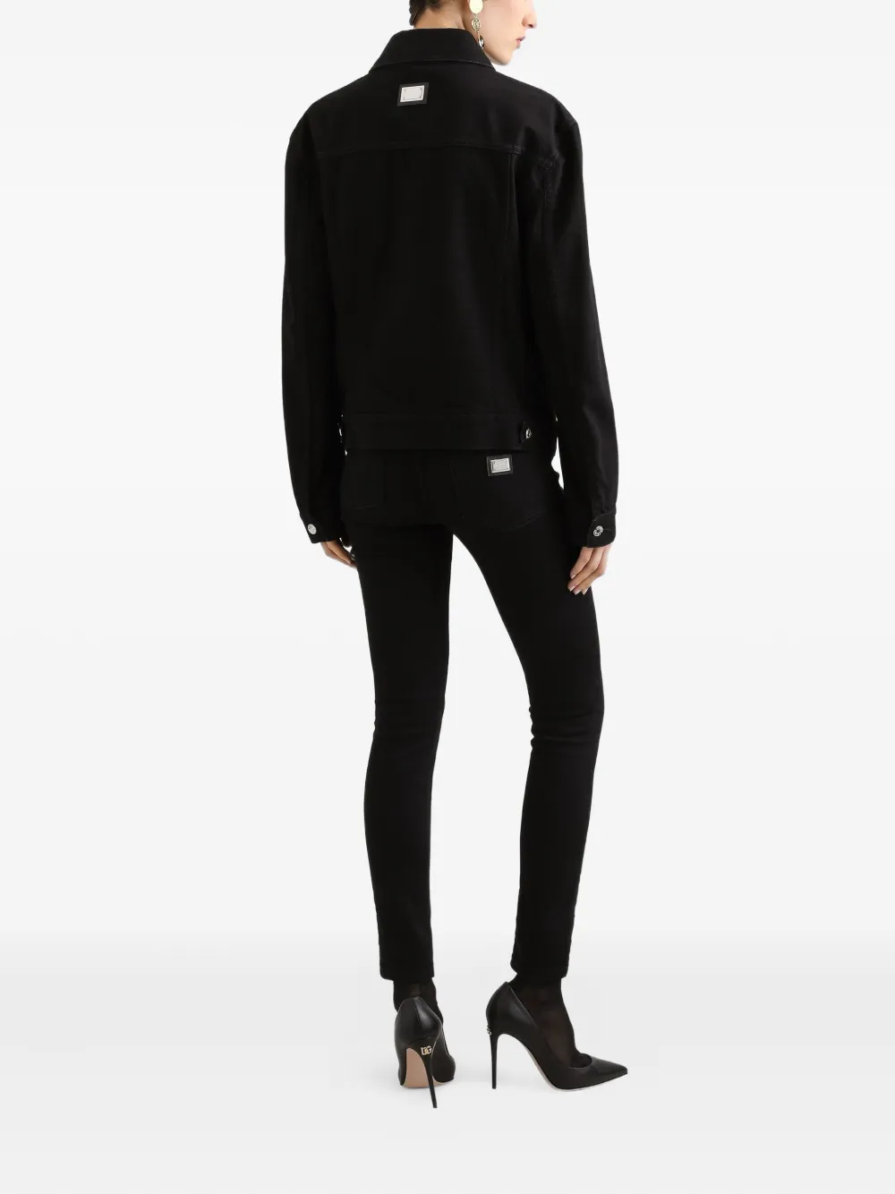 Dolce & Gabbana High waist jeans Zwart
