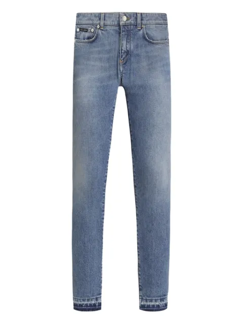 Dolce & Gabbana frayed-hem jeans