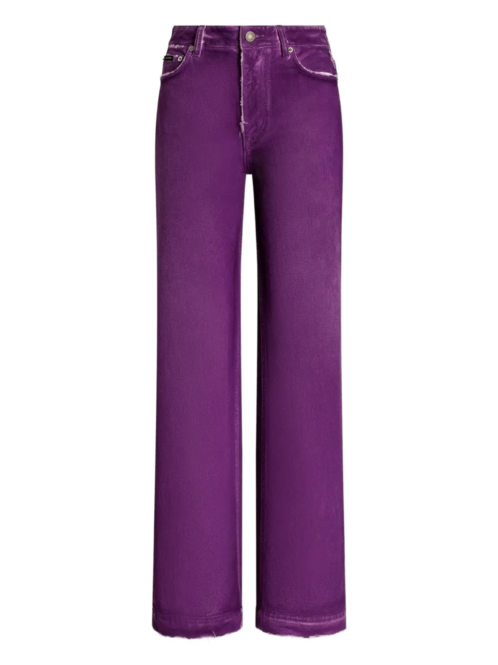 Dolce & Gabbana Katoenen jeans Paars