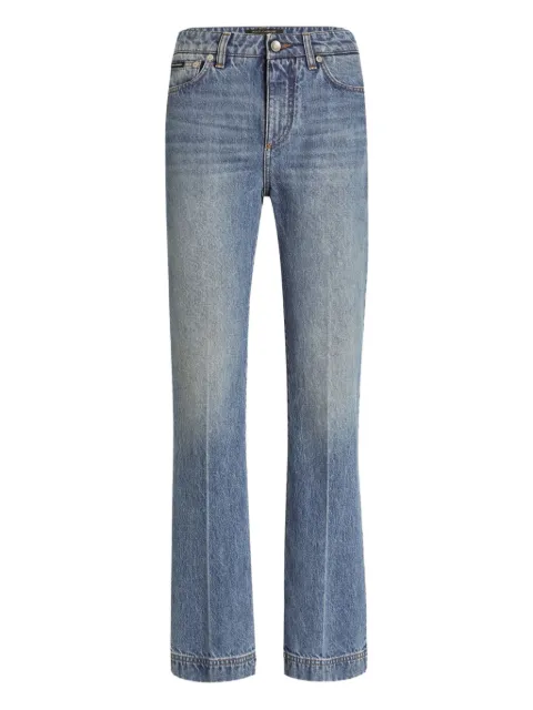 Dolce & Gabbana logo-plaque jeans