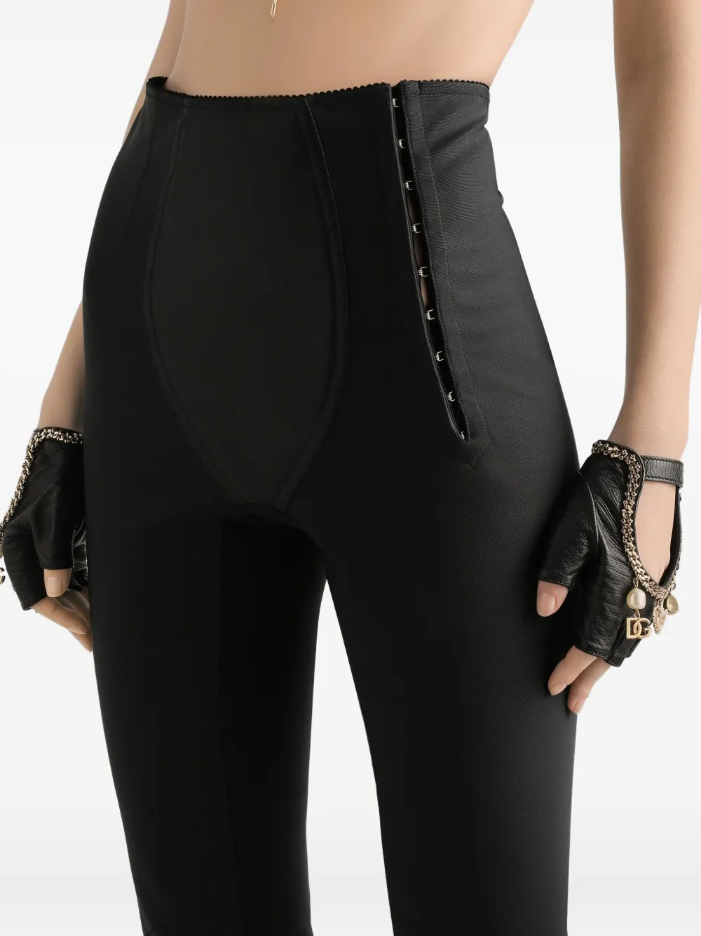 Dolce & Gabbana High waist broeken Zwart