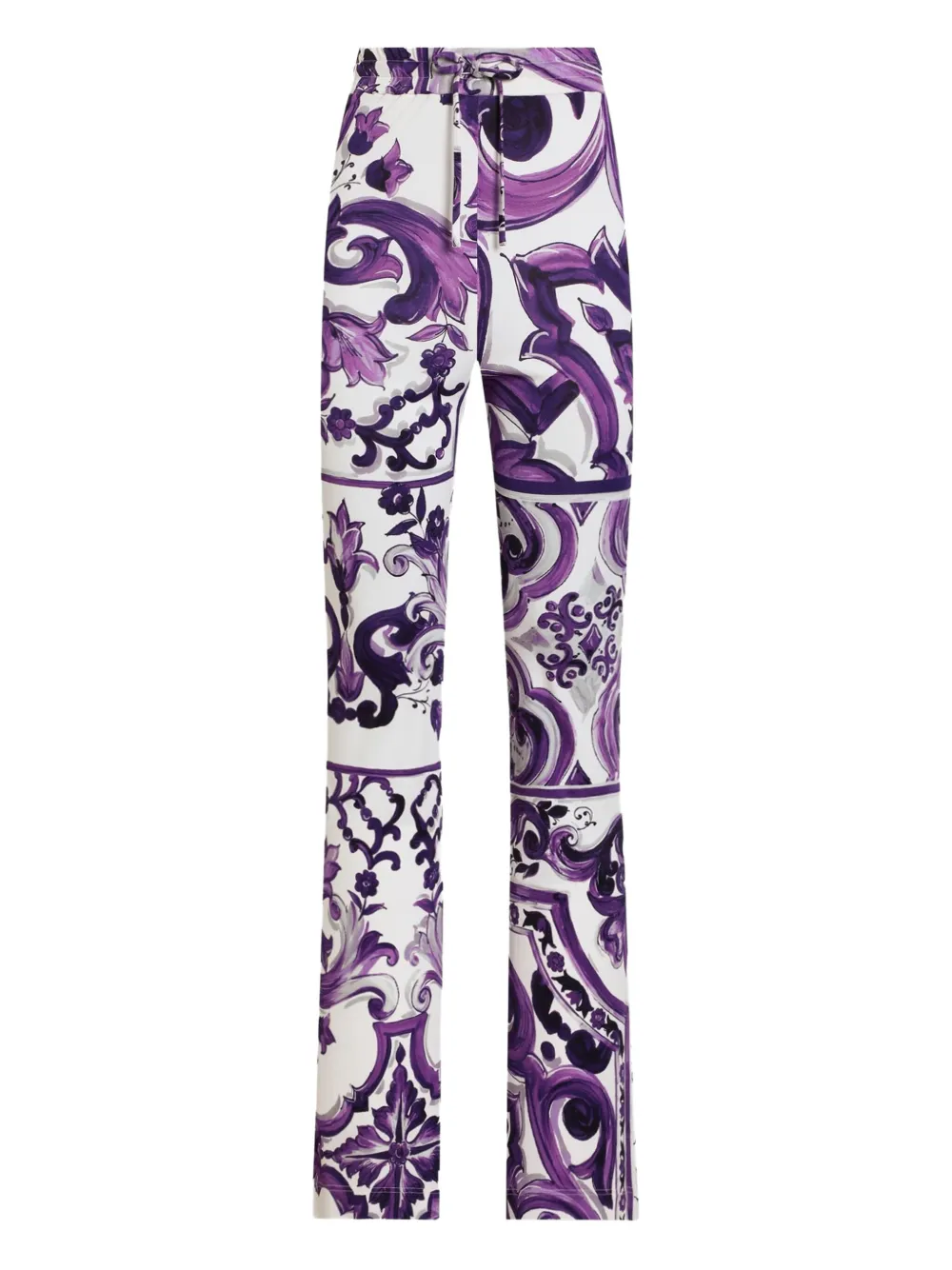 Dolce & Gabbana Hose mit grafischem Print | Weiß | Image 1
