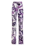 Dolce & Gabbana graphic-print trousers - White