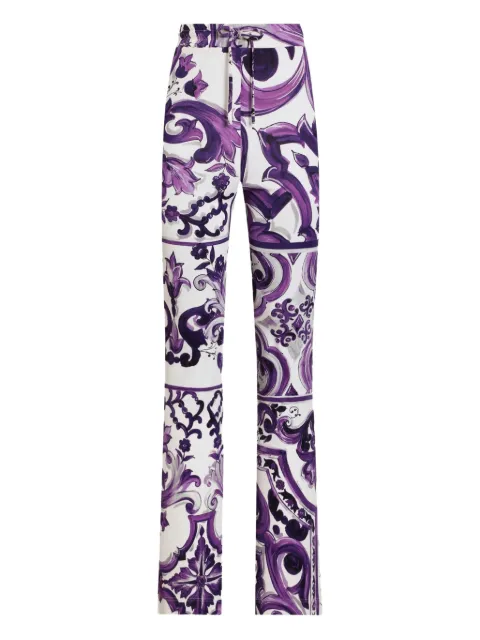 Dolce & Gabbana graphic-print trousers