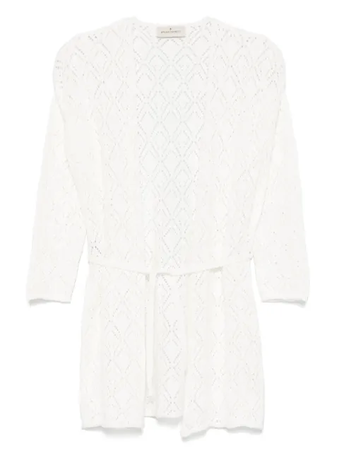 Bruno Manetti pointelle cardigan