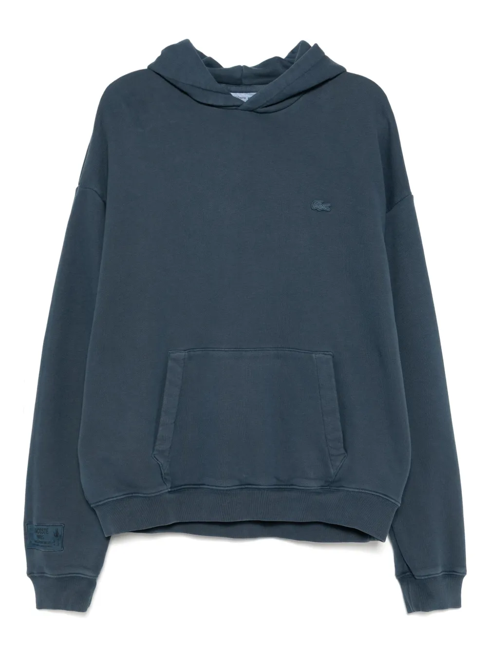 Lacoste Hoodie met logopatch Blauw
