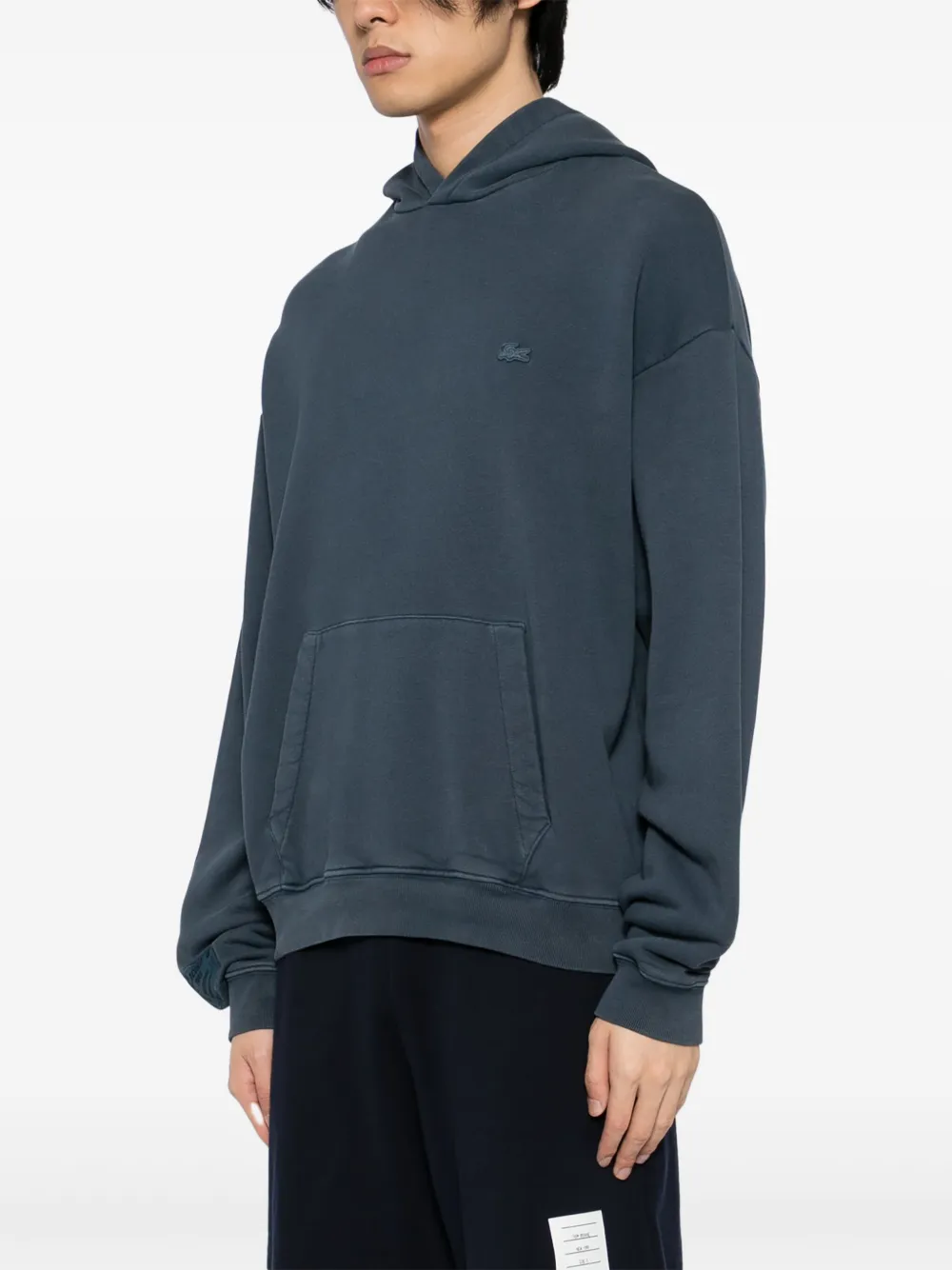 Lacoste Hoodie met logopatch Blauw