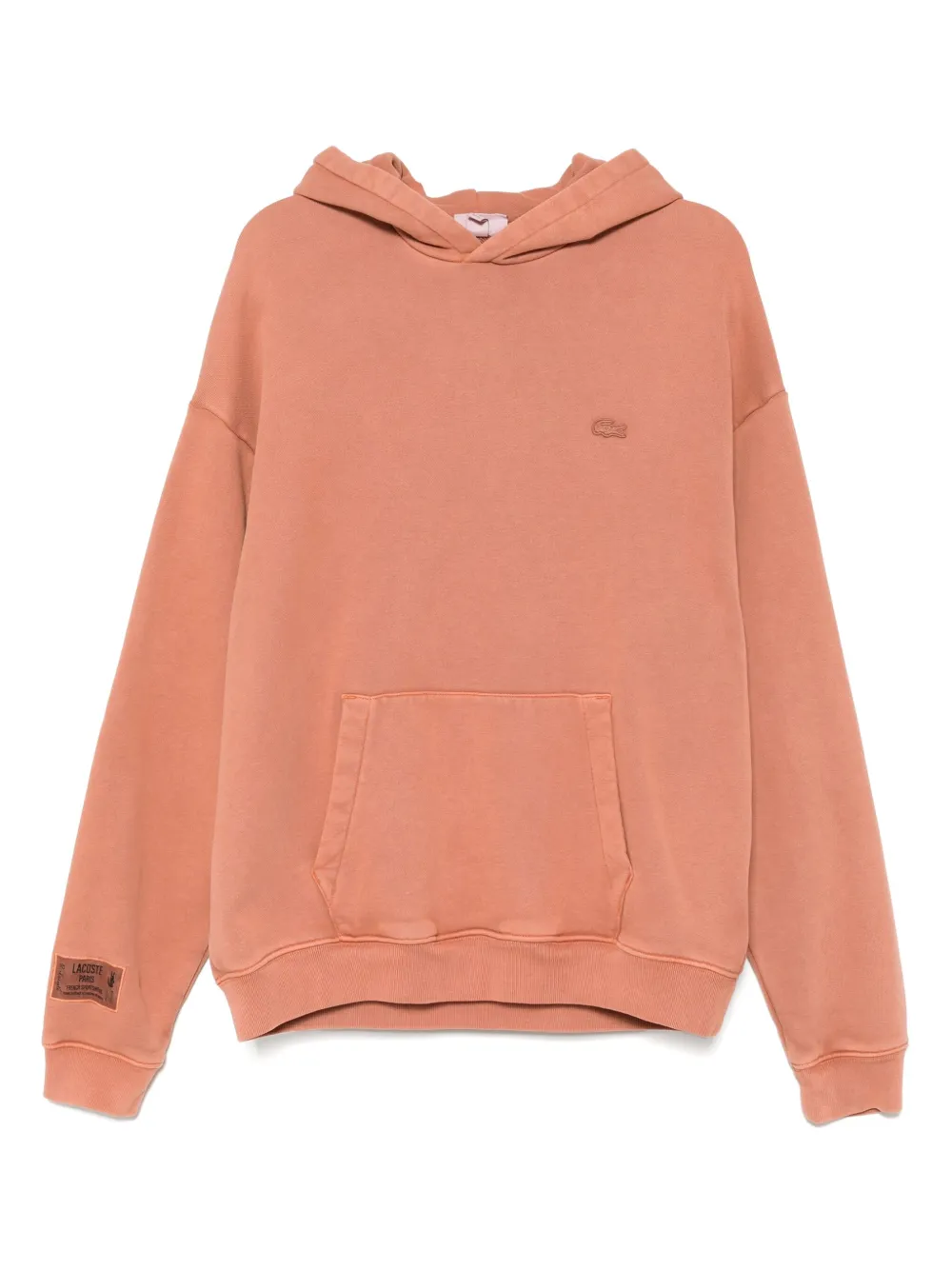 Lacoste Hoodie met logopatch Roze
