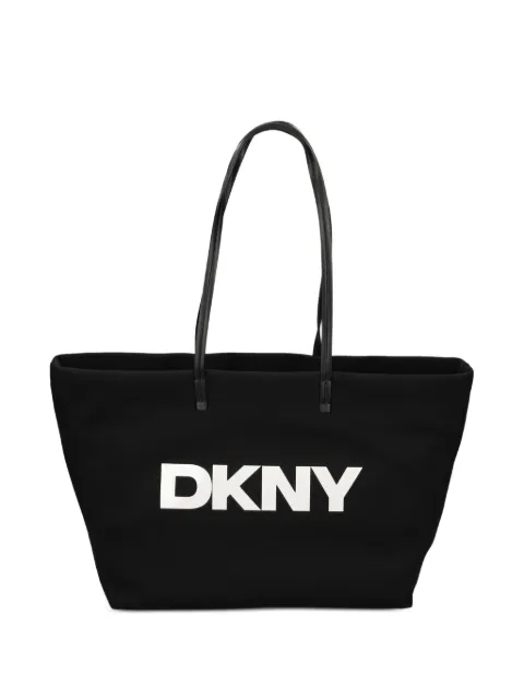 DKNY logo tote bag