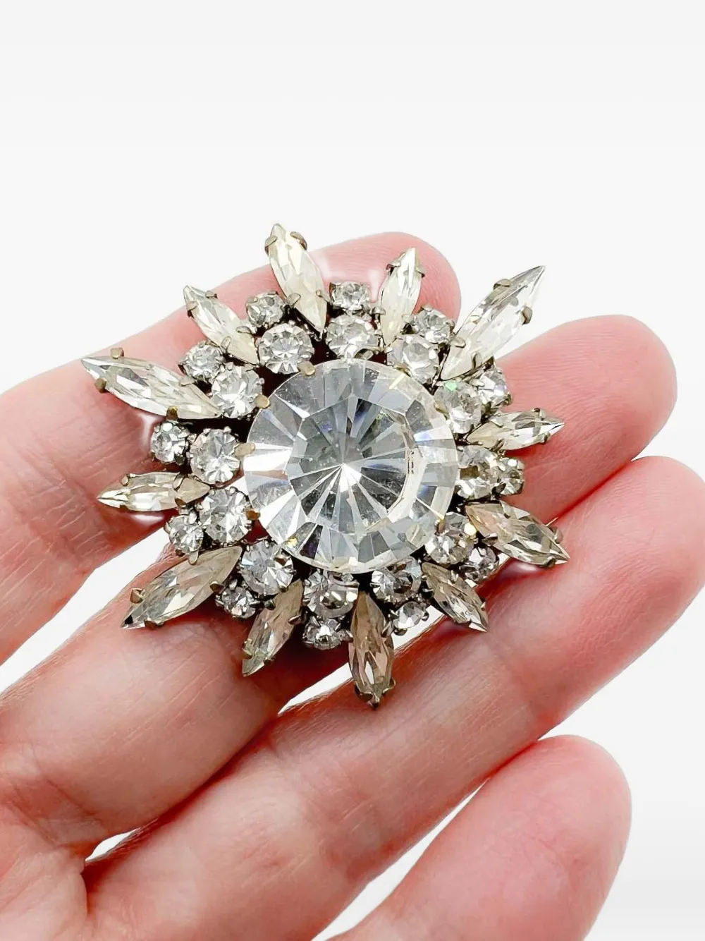 Jennifer Gibson Jewellery 1930s Paste Starburst brooch | Image 2