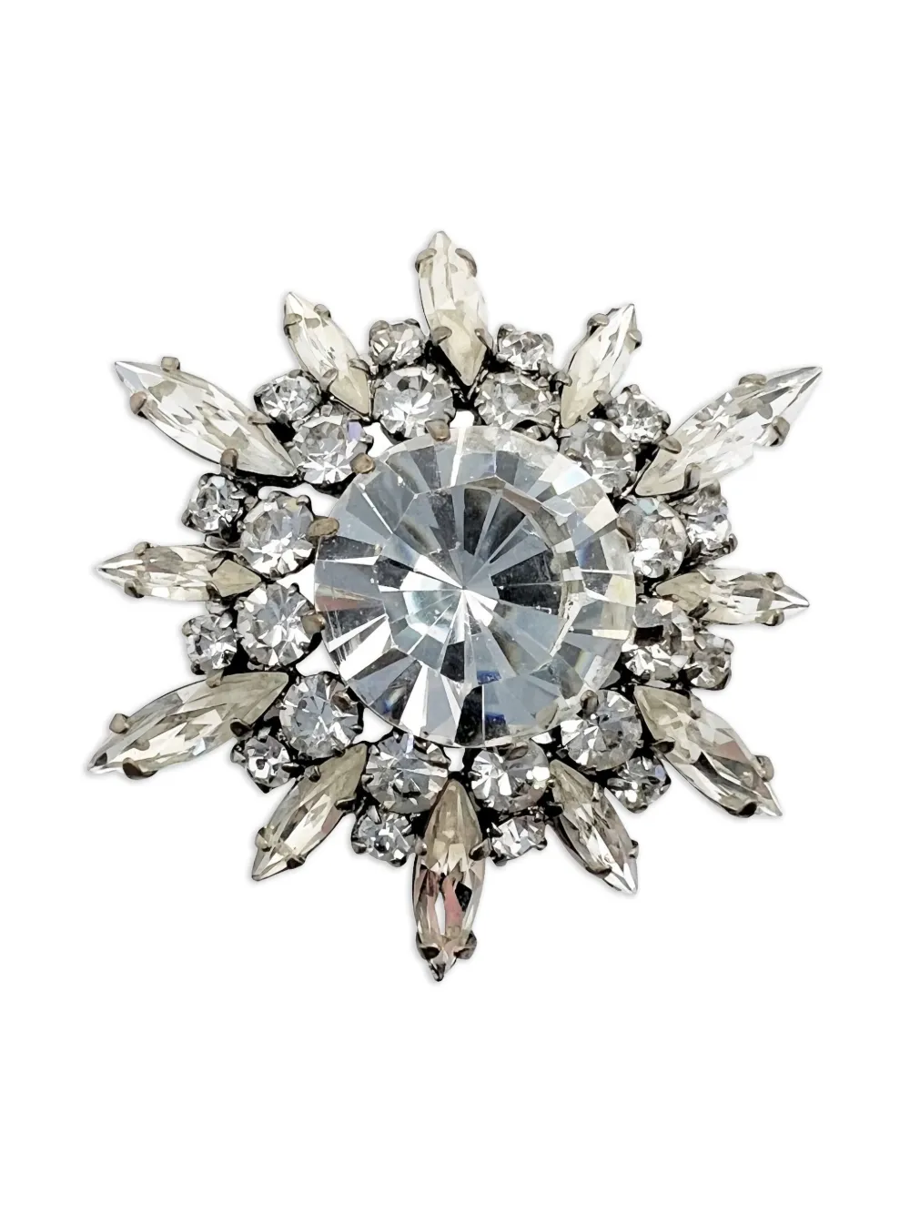 Jennifer Gibson Jewellery 1930s Paste Starburst brooch | Silver | Image 1