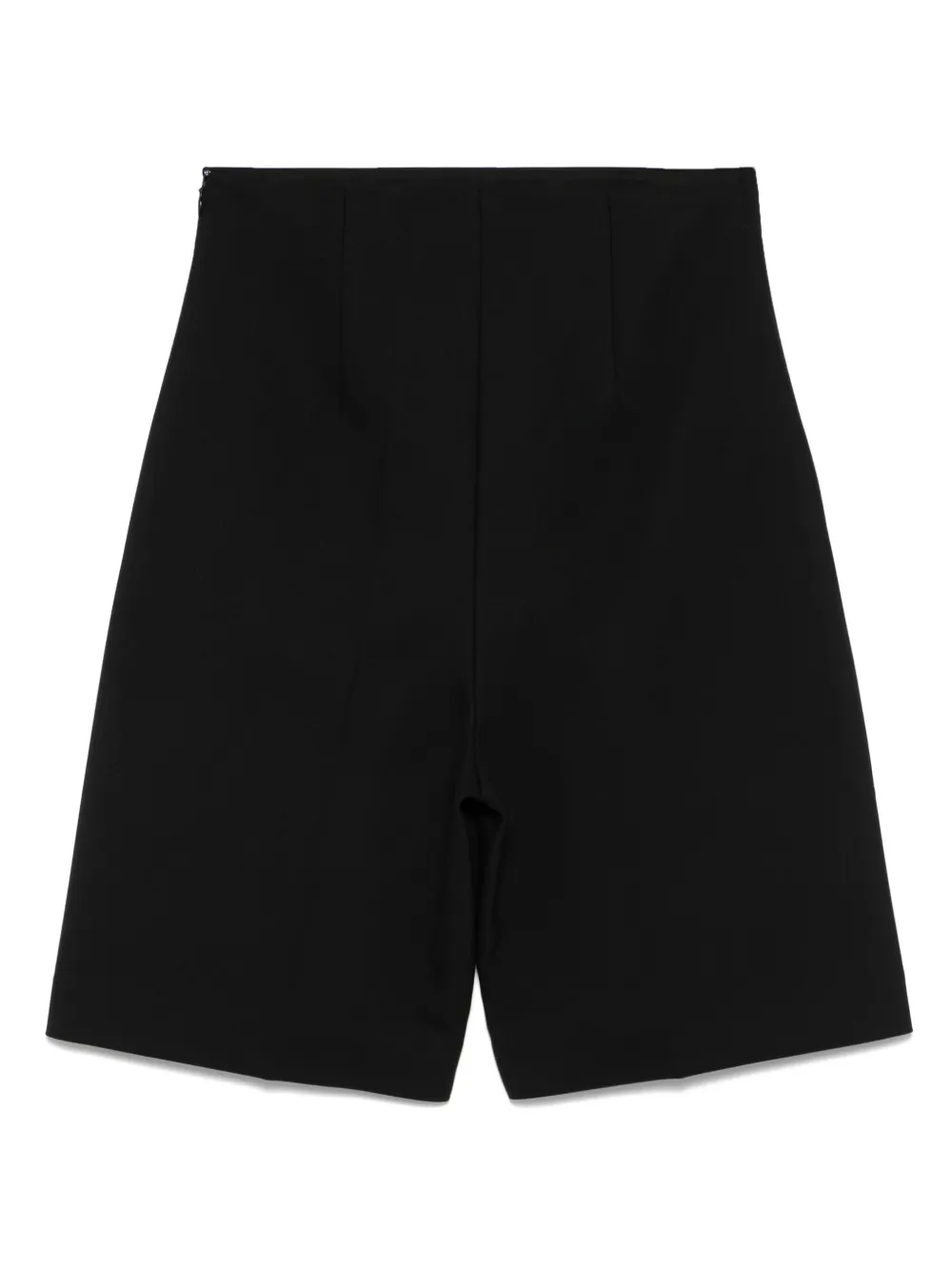 Shop Rohe Palazzo Shorts In Black