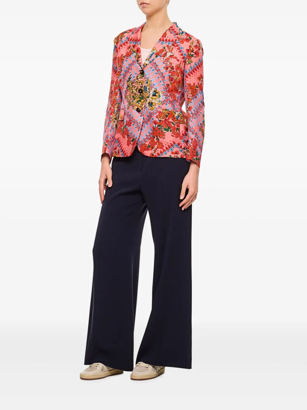 Alberto Biani floral-print blazer | Blazers | Image 2