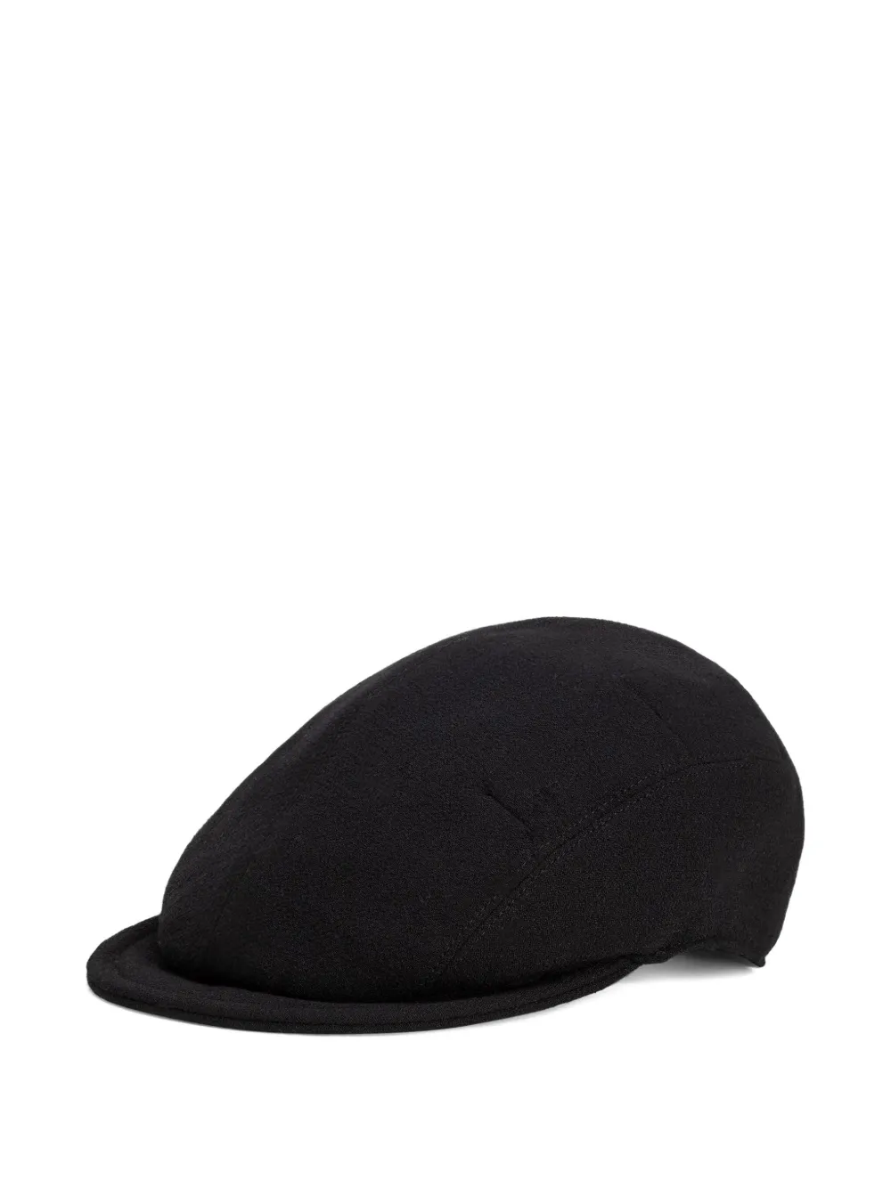 Dolce & Gabbana Logo-plaque Flat-top Cap In Black