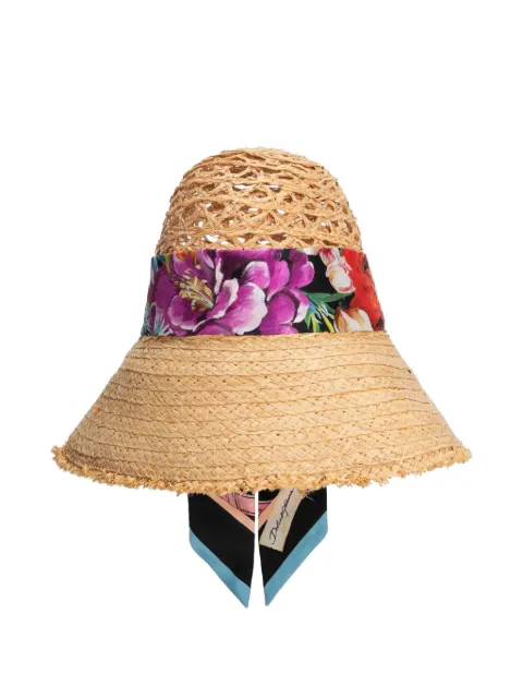 Dolce & Gabbana raffia sun hat