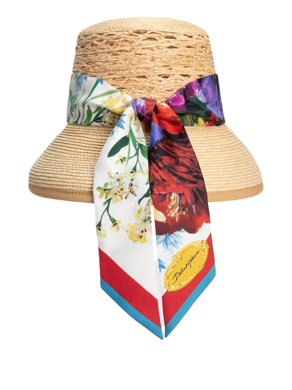 DOLCE & GABBANA RAFFIA SUN HAT