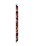 Dolce & Gabbana floral-print headscarf - Black