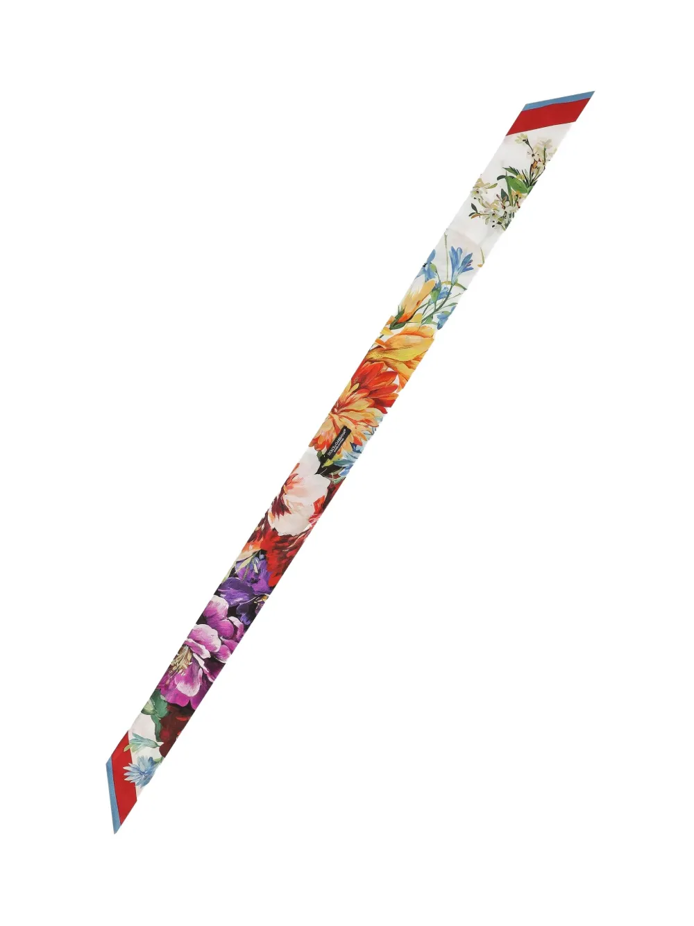 Dolce & Gabbana Sjaal met bloemenprint - Rood