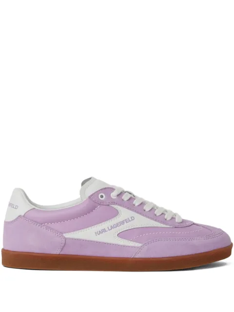 Karl Lagerfeld Jeans suede-panelled sneakers
