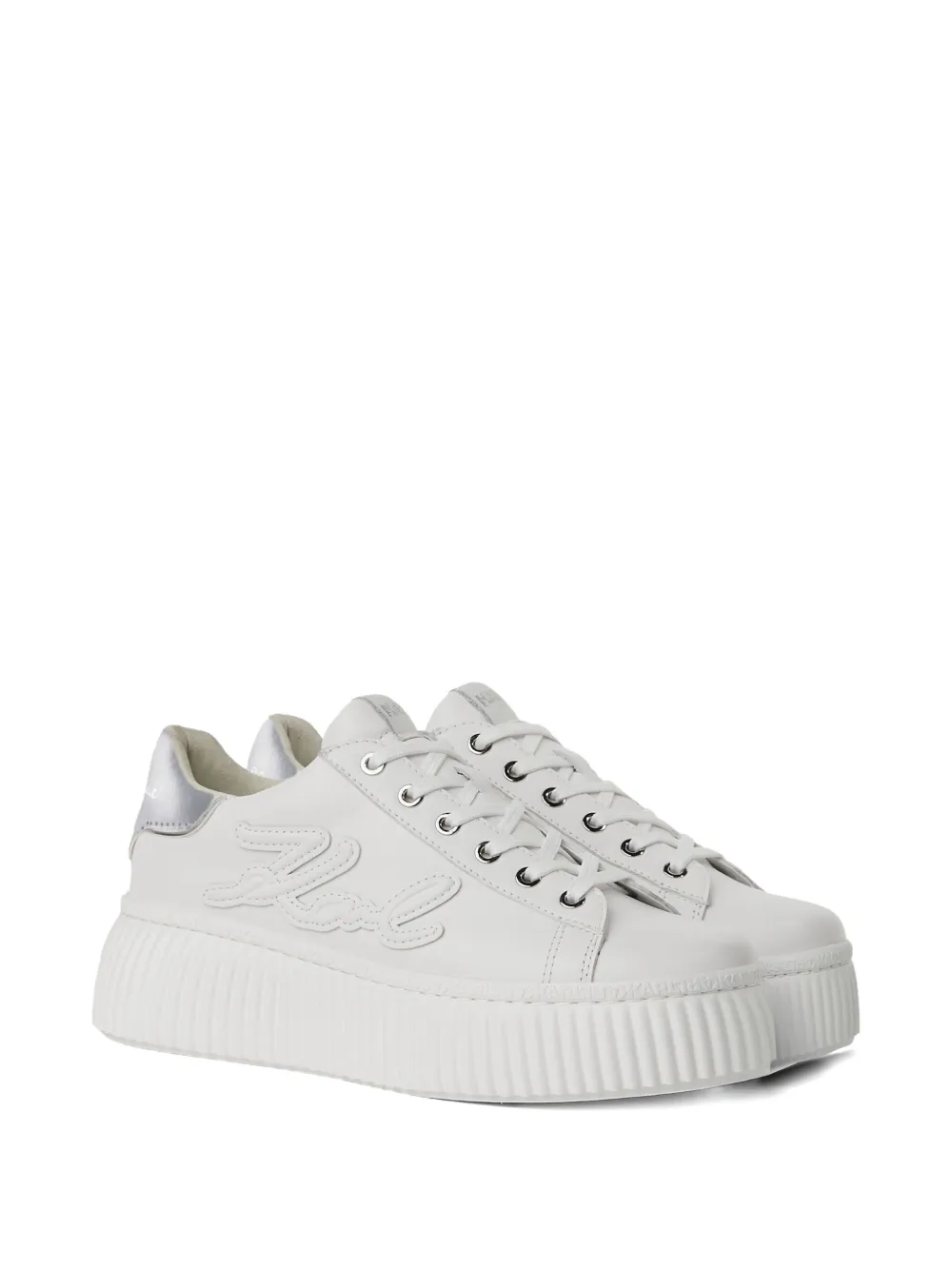 Karl Lagerfeld Kreeper Signia sneakers - Wit