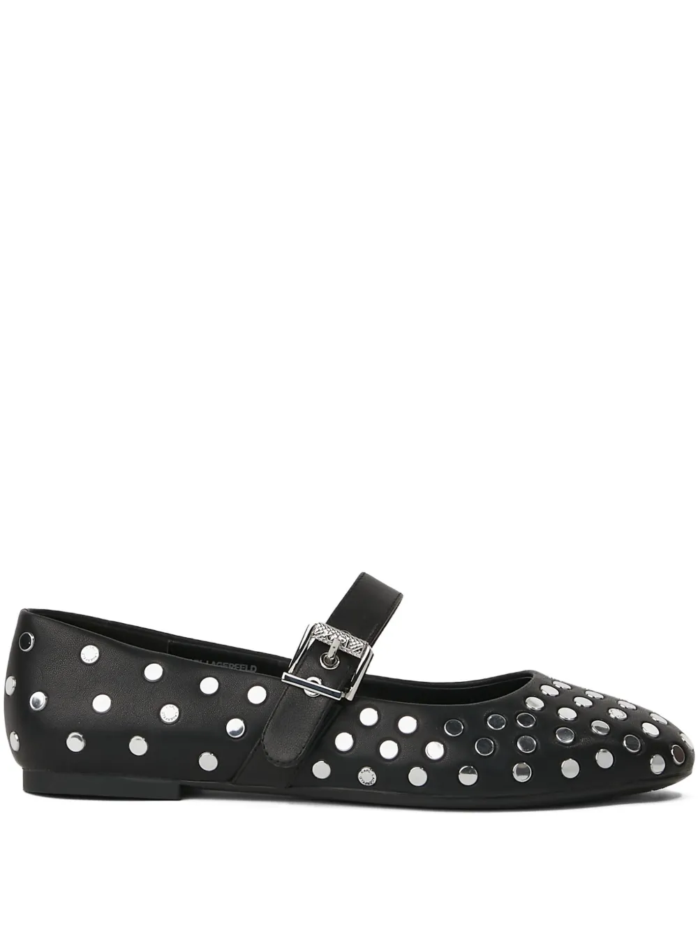 Karl Lagerfeld flats con apliques | negro | Image 1