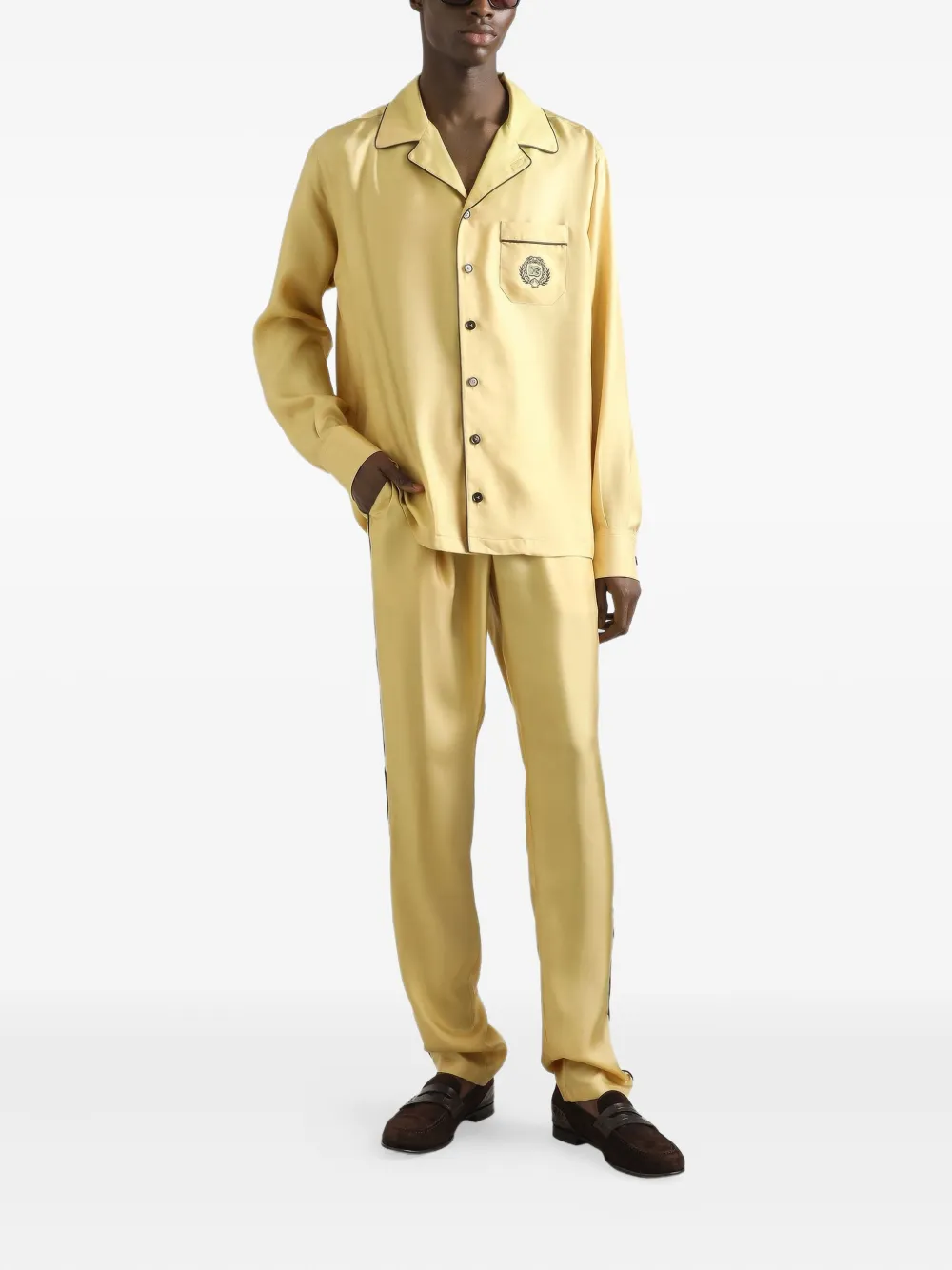 Dolce & Gabbana side-stripe drawstring loungewear trousers | Image 2