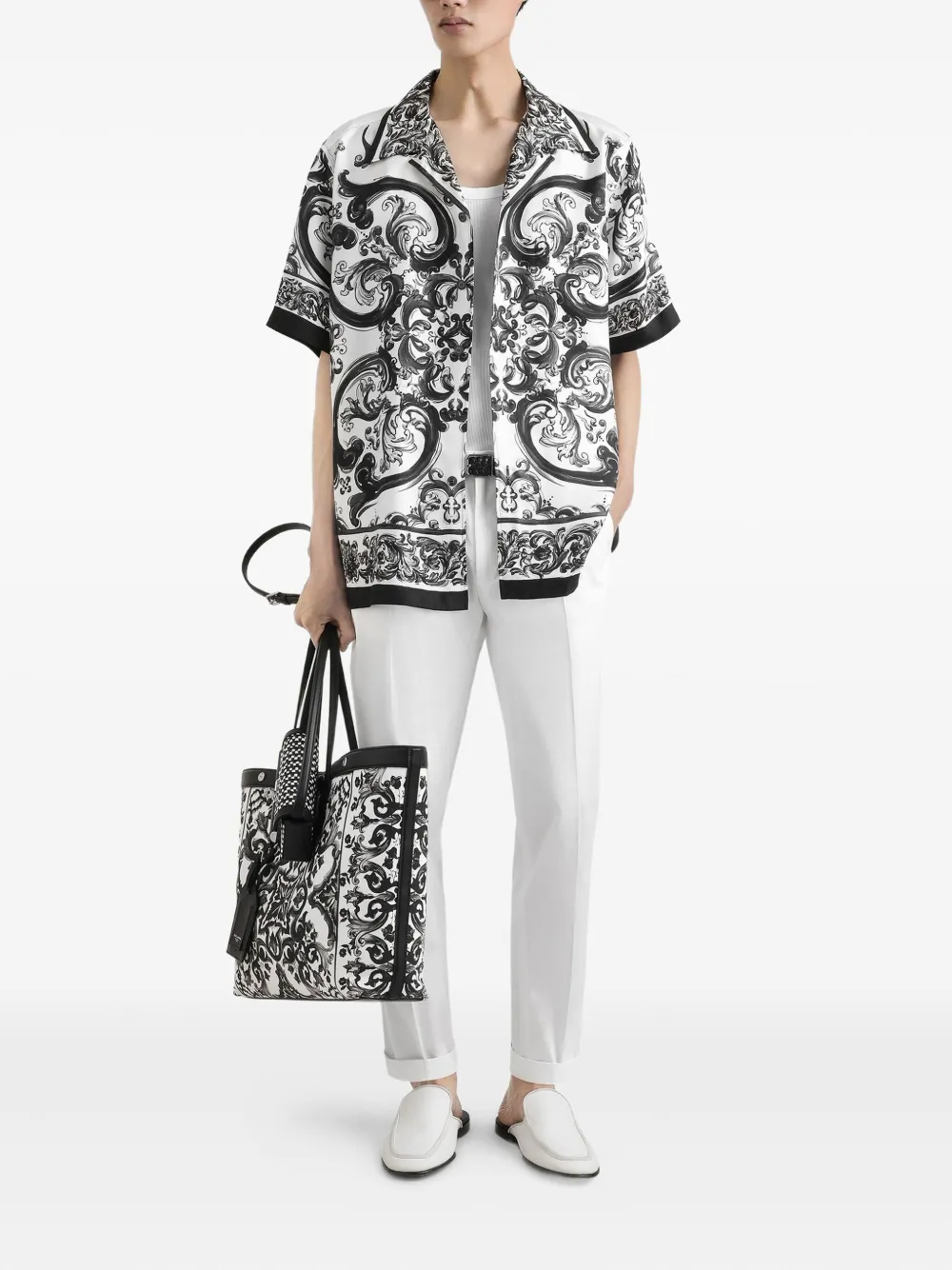 Dolce & Gabbana Straight broek - Wit