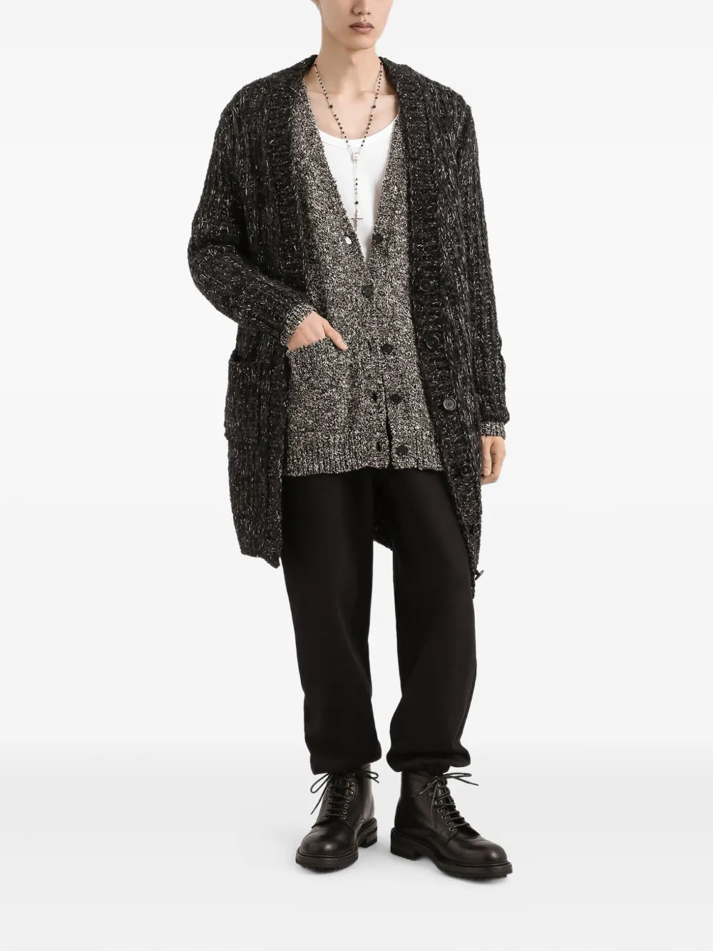 Dolce & Gabbana marl-knit cardigan | Cardigans | Image 2