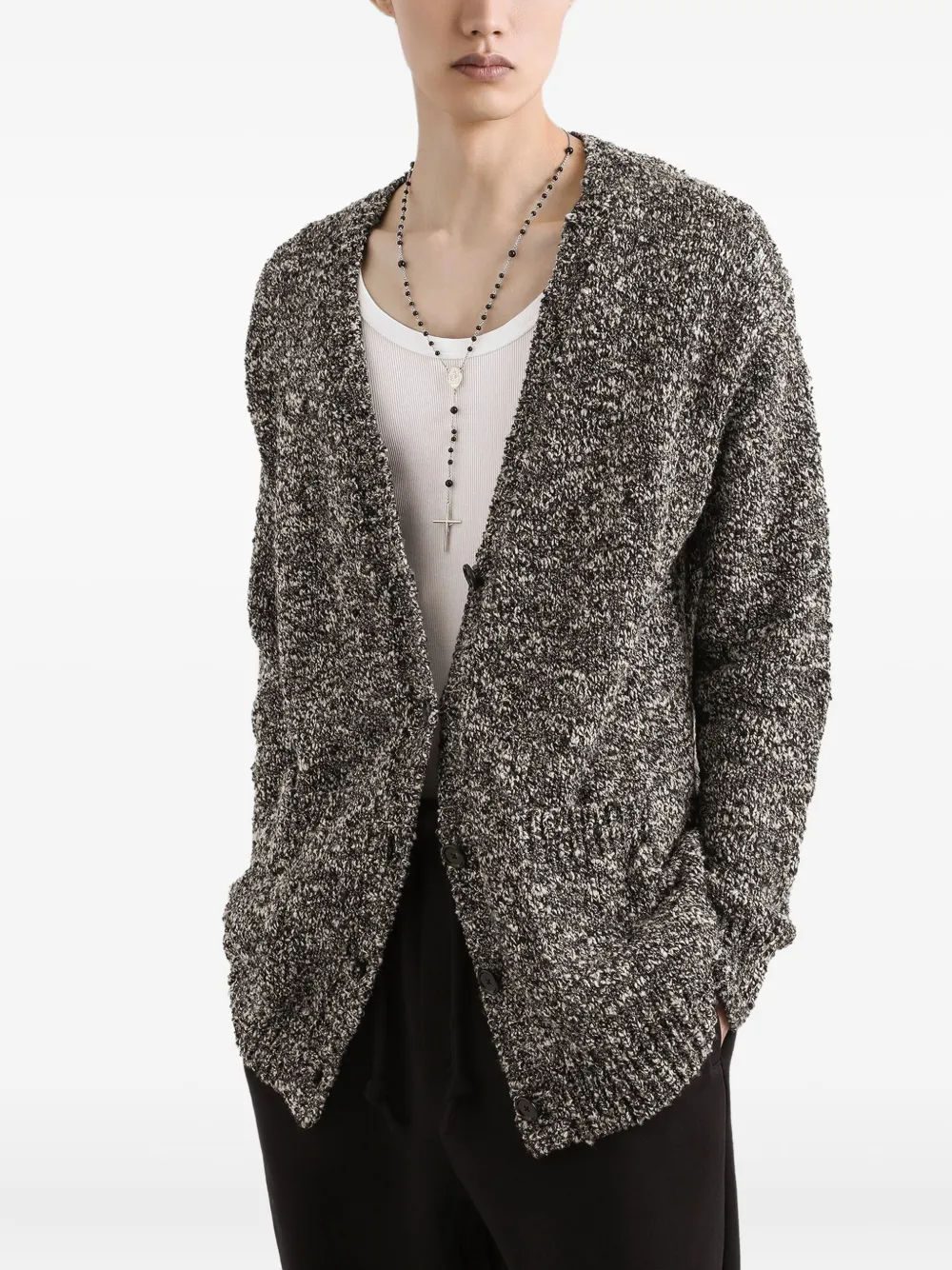 Dolce & Gabbana Gebreid vest Zwart