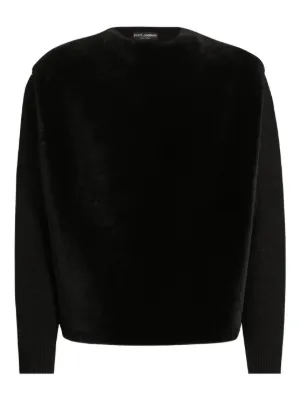 Comme Des Garçons Homme Plus ケーブルニット セーター | ブラック