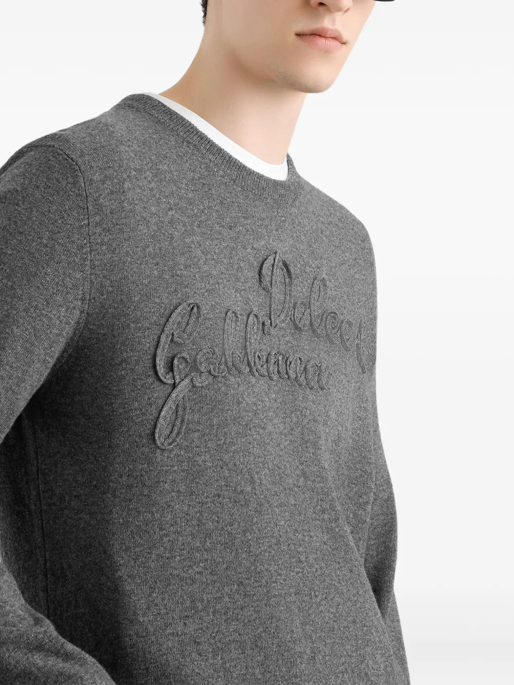 Dolce & Gabbana Trui met logodetail Grijs