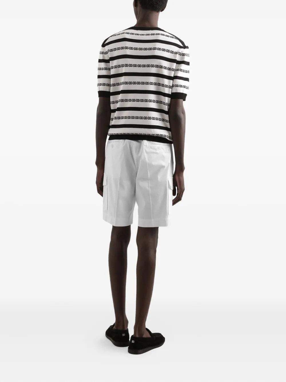 Dolce & Gabbana Zijden T-shirt Wit