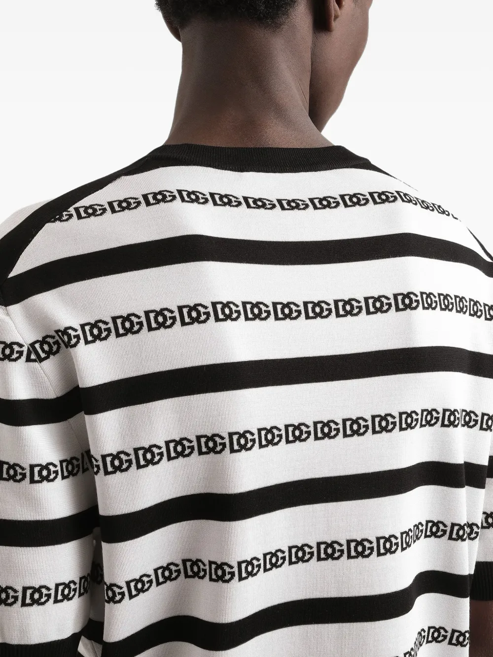 Dolce & Gabbana Zijden T-shirt Wit