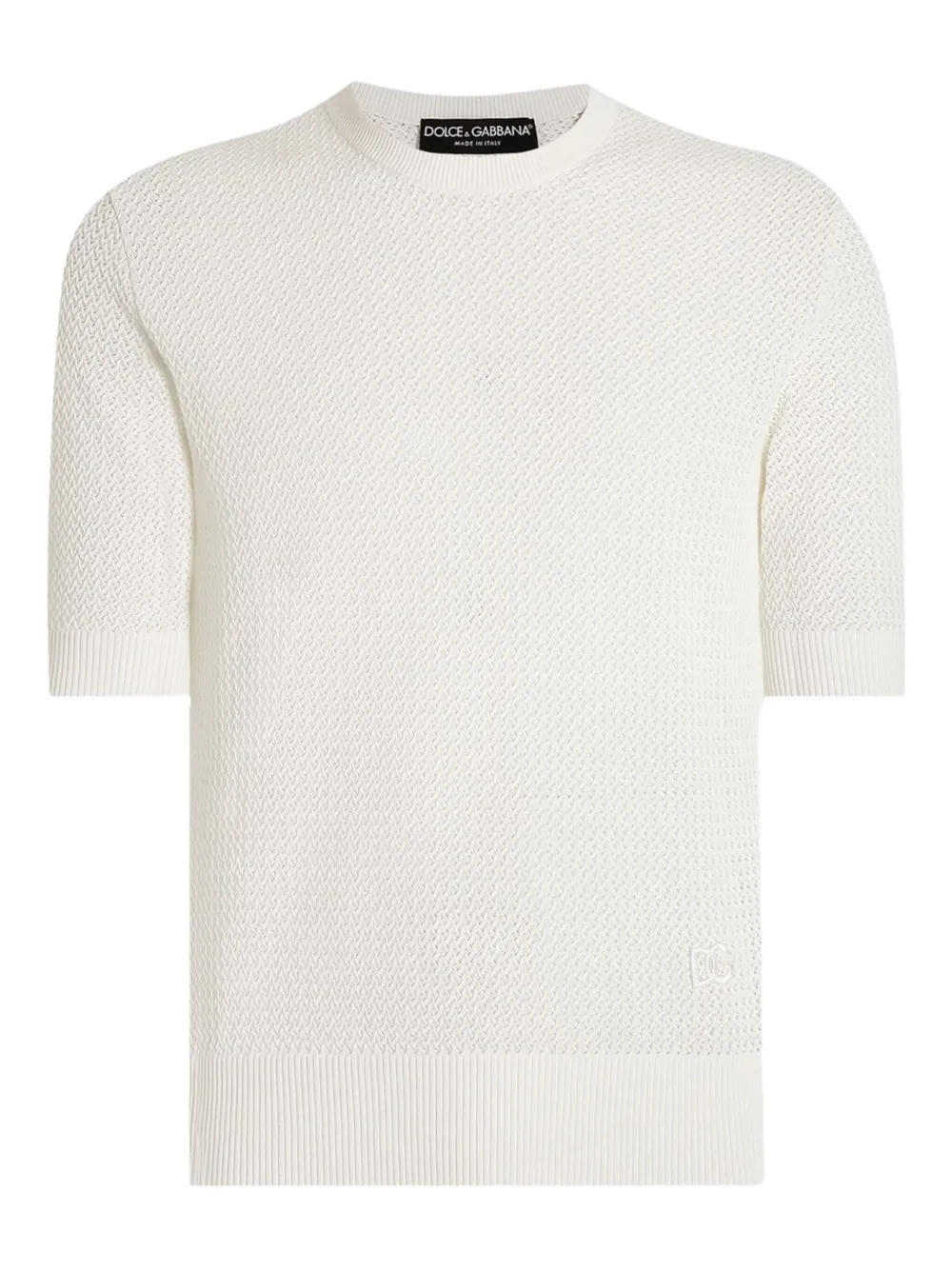 Dolce & Gabbana Katoenen T-shirt Wit