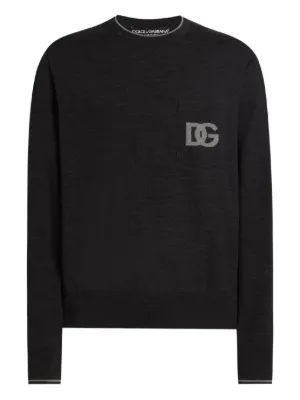 Gucci stripe-logo Sweater | Black | FARFETCH