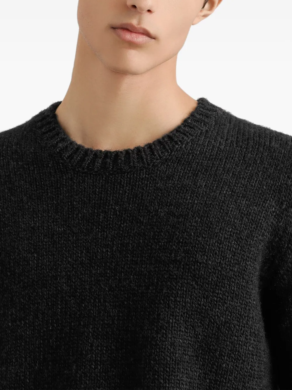 Dolce & Gabbana Trui met ronde hals Zwart