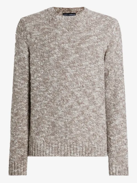 Dolce & Gabbana speckled knit sweater