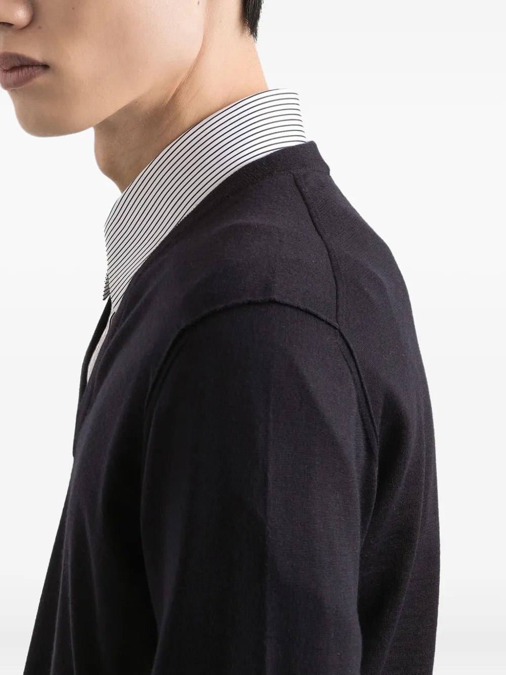 Dolce & Gabbana Trui met V-hals Blauw