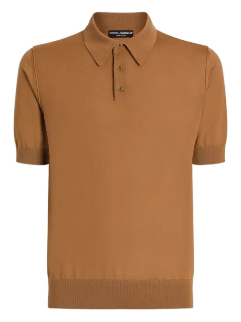 Dolce & Gabbana short-sleeve polo shirt