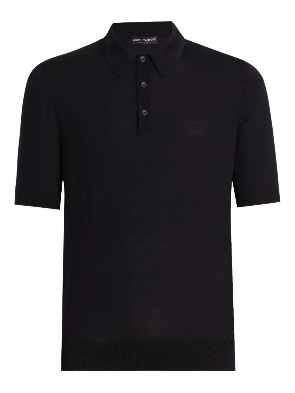 Dolce & Gabbana Poloshirt met korte mouwen Blauw