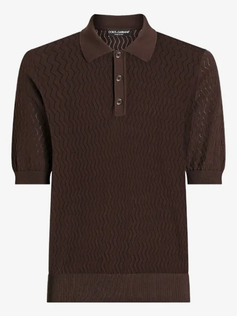 Dolce & Gabbana cotton polo shirt