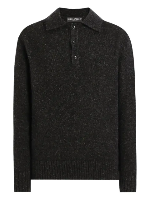 Dolce & Gabbana playera tipo polo con botones